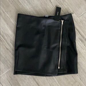 Leather skirt